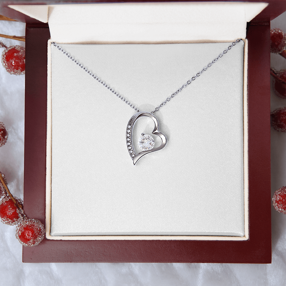 Forever Love Necklace with a Luxury  Box - Gift For Anniversary, Birthday, Christmas or Valentine Day