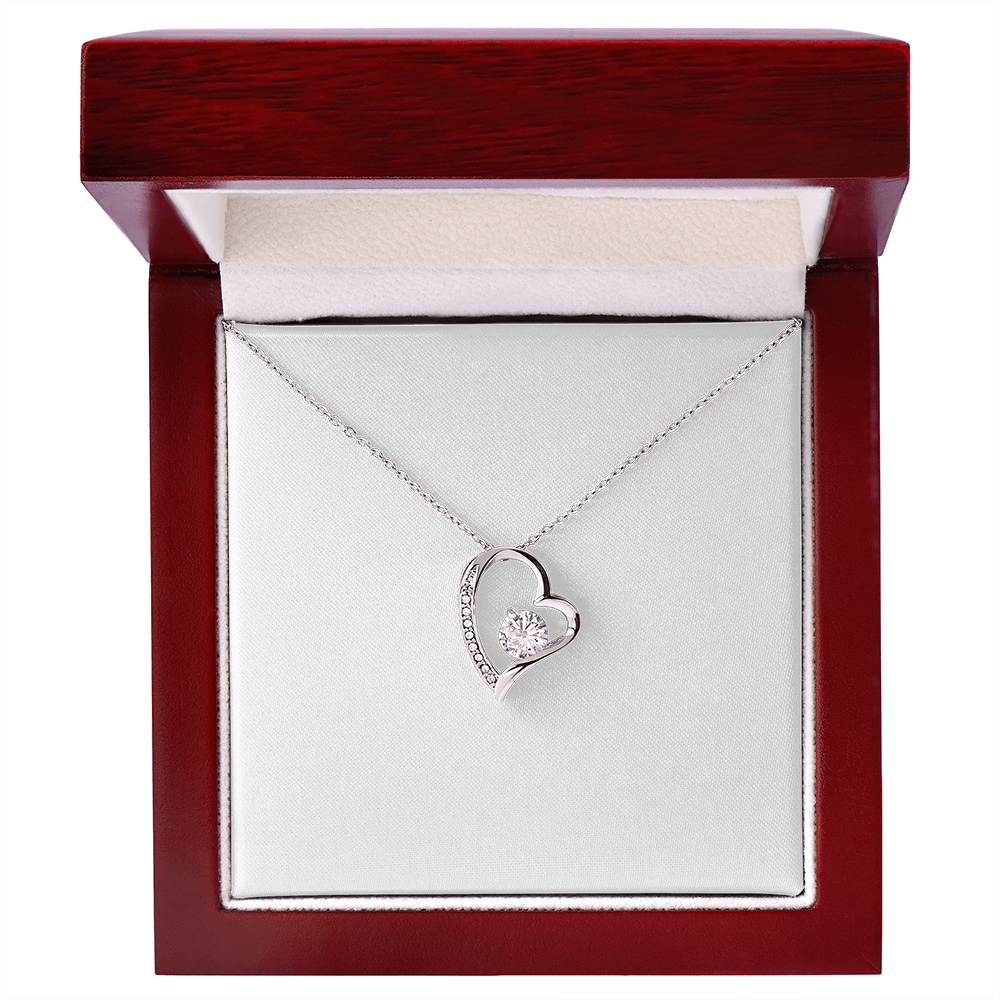Forever Love Necklace with a Luxury  Box - Gift For Anniversary, Birthday, Christmas or Valentine Day