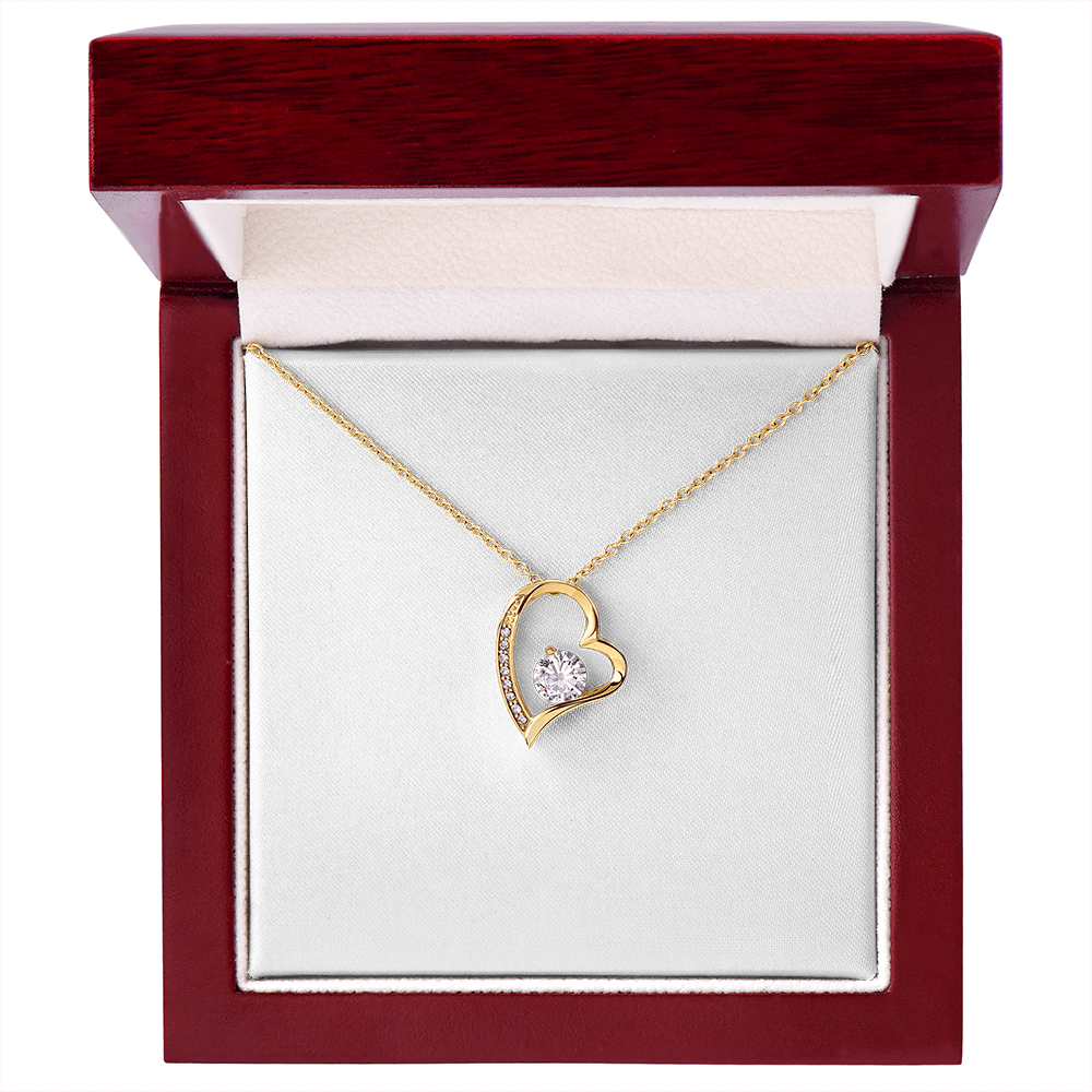Forever Love Necklace with a Luxury  Box - Gift For Anniversary, Birthday, Christmas or Valentine Day