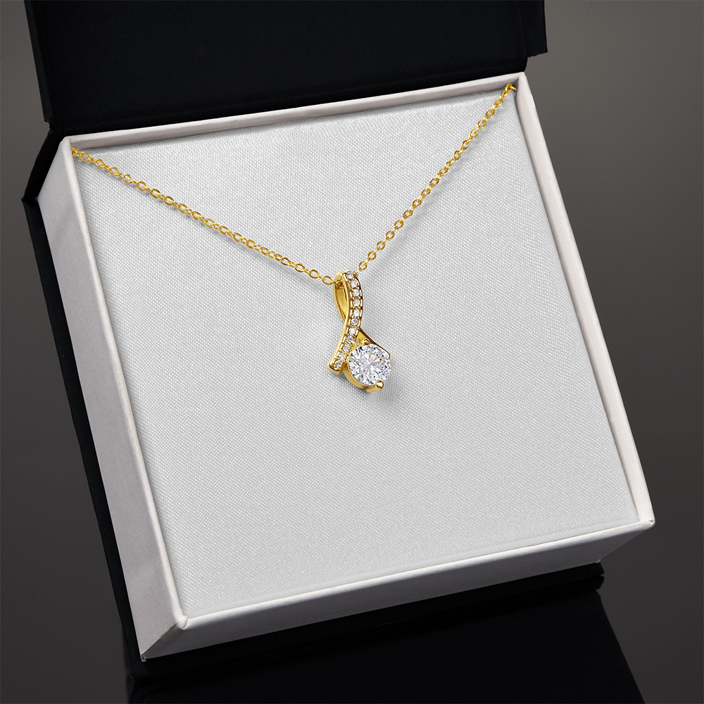 Gift For Her - Alluring Beauty Necklace with a Luxury  Box - Gift For Anniversary, Birthday, Christmas or Valentine Day
