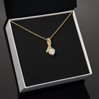 To My Wife, Mom, Daughter - Alluring Beauty Necklace with a Luxury  Box - Gift For Anniversary, Birthday, Christmas or Valentine Day