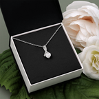 To My Wife, Mom, Daughter - Alluring Beauty Necklace with a Luxury  Box - Gift For Anniversary, Birthday, Christmas or Valentine Day
