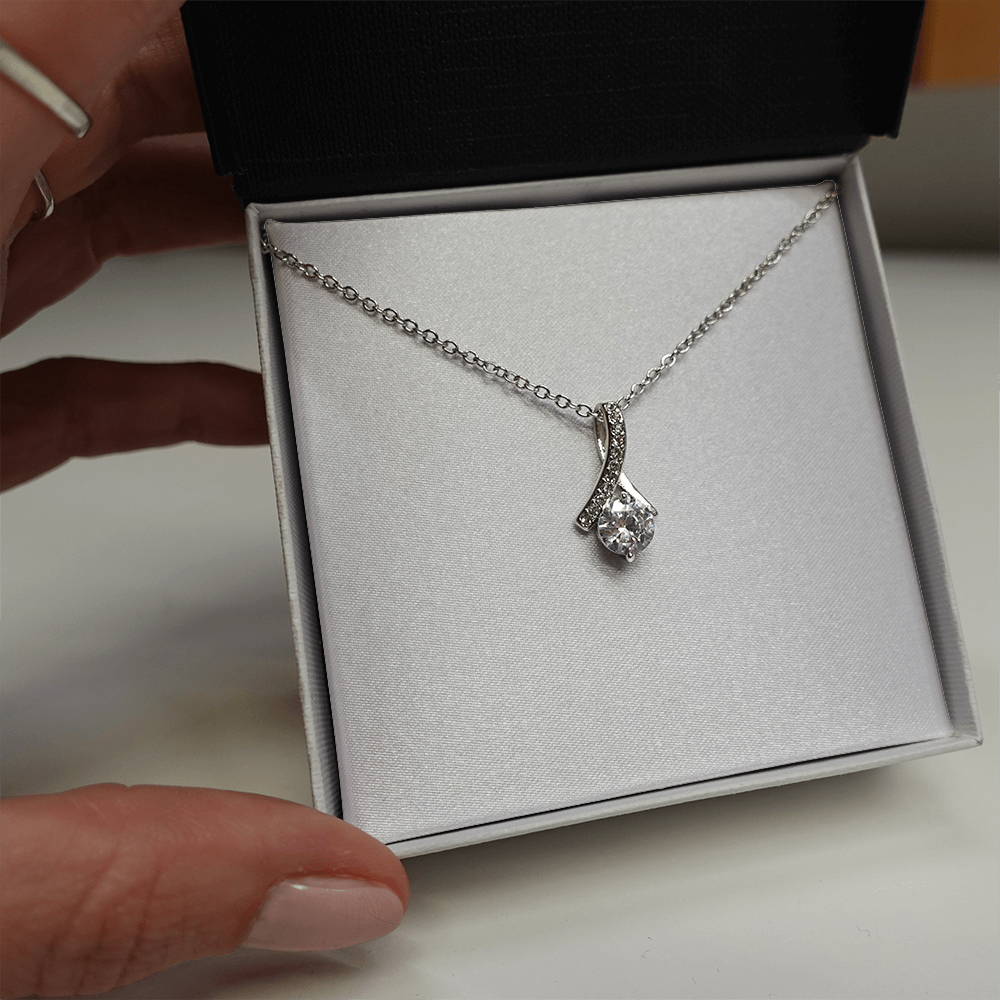 Gift For Her - Alluring Beauty Necklace with a Luxury  Box - Gift For Anniversary, Birthday, Christmas or Valentine Day