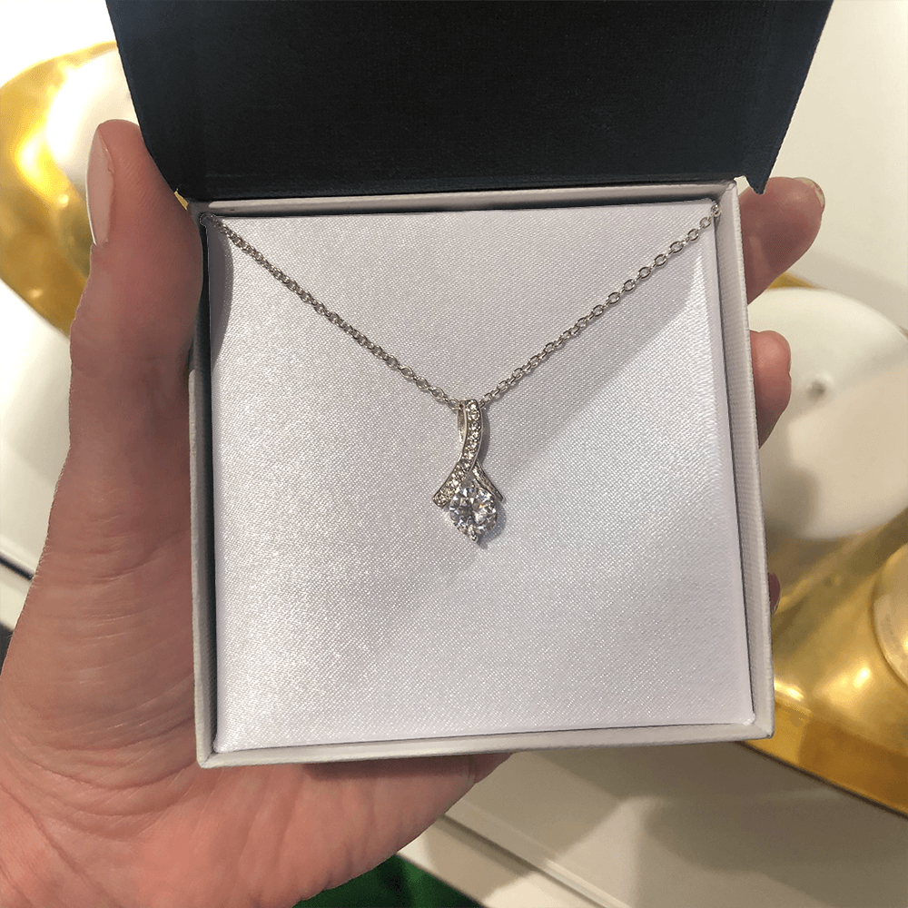 Gift For Her - Alluring Beauty Necklace with a Luxury  Box - Gift For Anniversary, Birthday, Christmas or Valentine Day