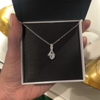 To My Wife, Mom, Daughter - Alluring Beauty Necklace with a Luxury  Box - Gift For Anniversary, Birthday, Christmas or Valentine Day