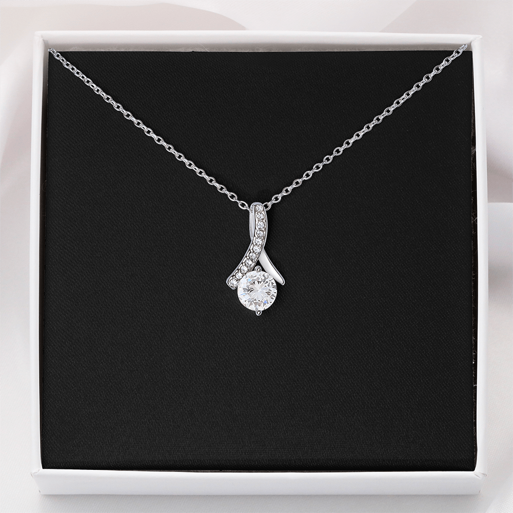 To My Wife, Mom, Daughter - Alluring Beauty Necklace with a Luxury  Box - Gift For Anniversary, Birthday, Christmas or Valentine Day