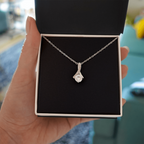 To My Wife, Mom, Daughter - Alluring Beauty Necklace with a Luxury  Box - Gift For Anniversary, Birthday, Christmas or Valentine Day
