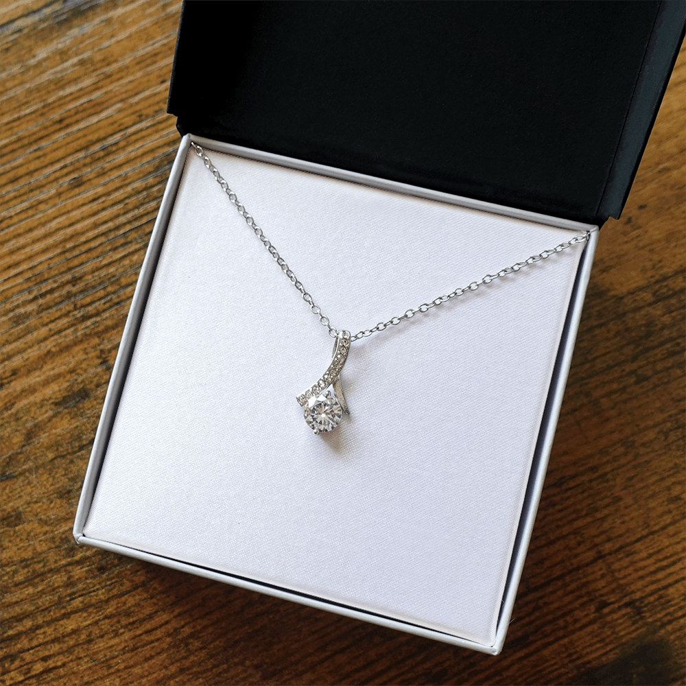 Gift For Her - Alluring Beauty Necklace with a Luxury  Box - Gift For Anniversary, Birthday, Christmas or Valentine Day