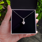 To My Wife, Mom, Daughter - Alluring Beauty Necklace with a Luxury  Box - Gift For Anniversary, Birthday, Christmas or Valentine Day