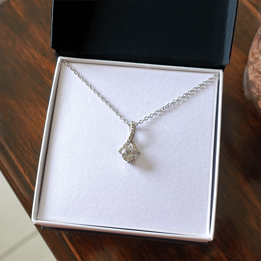 Gift For Her - Alluring Beauty Necklace with a Luxury  Box - Gift For Anniversary, Birthday, Christmas or Valentine Day
