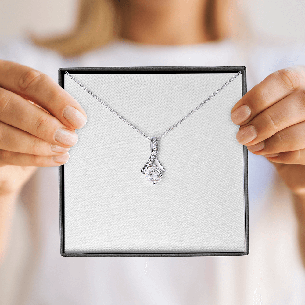 Gift For Her - Alluring Beauty Necklace with a Luxury  Box - Gift For Anniversary, Birthday, Christmas or Valentine Day