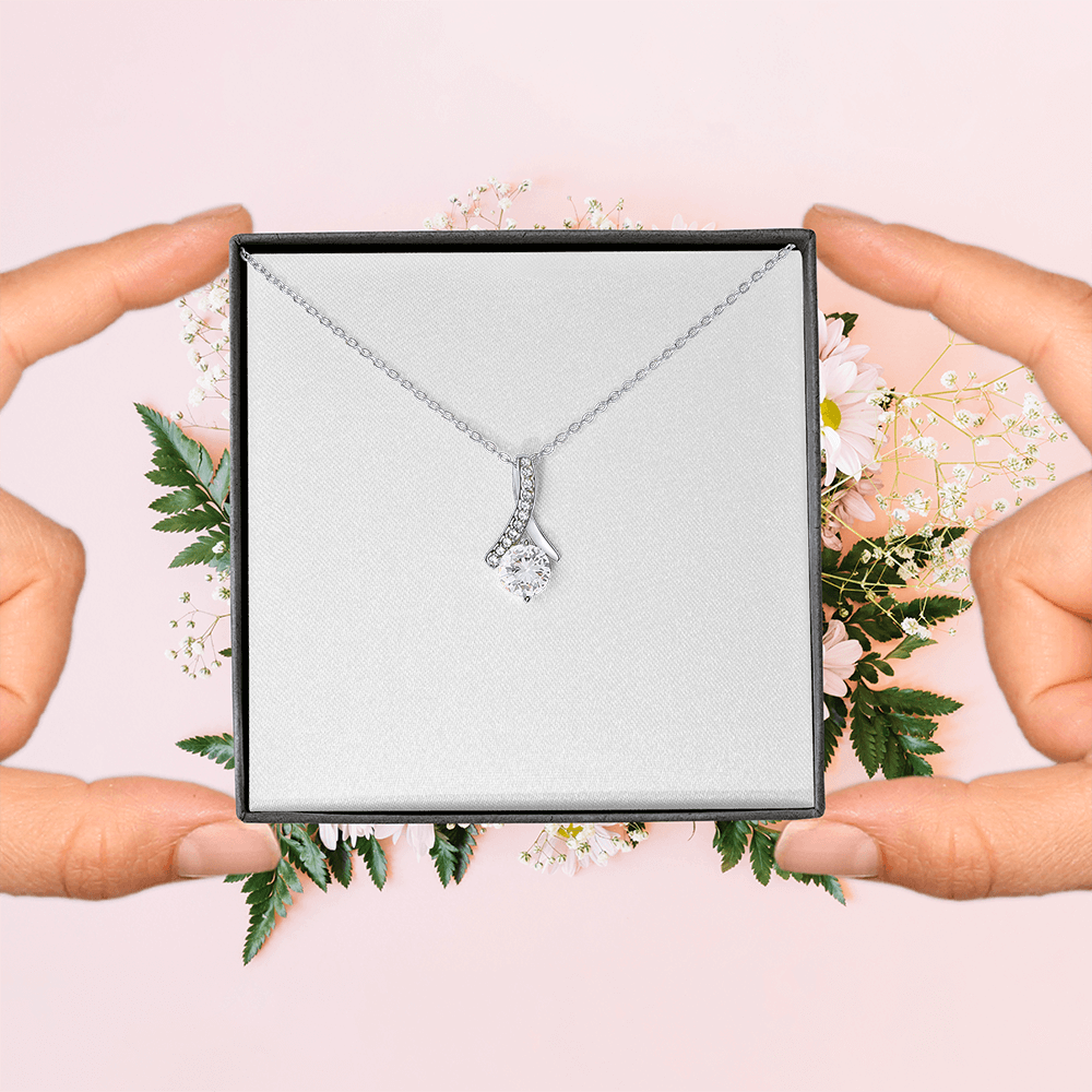 Gift For Her - Alluring Beauty Necklace with a Luxury  Box - Gift For Anniversary, Birthday, Christmas or Valentine Day