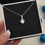 To My Wife, Mom, Daughter - Alluring Beauty Necklace with a Luxury  Box - Gift For Anniversary, Birthday, Christmas or Valentine Day