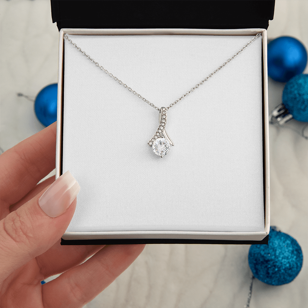 Gift For Her - Alluring Beauty Necklace with a Luxury  Box - Gift For Anniversary, Birthday, Christmas or Valentine Day