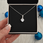 To My Wife, Mom, Daughter - Alluring Beauty Necklace with a Luxury  Box - Gift For Anniversary, Birthday, Christmas or Valentine Day