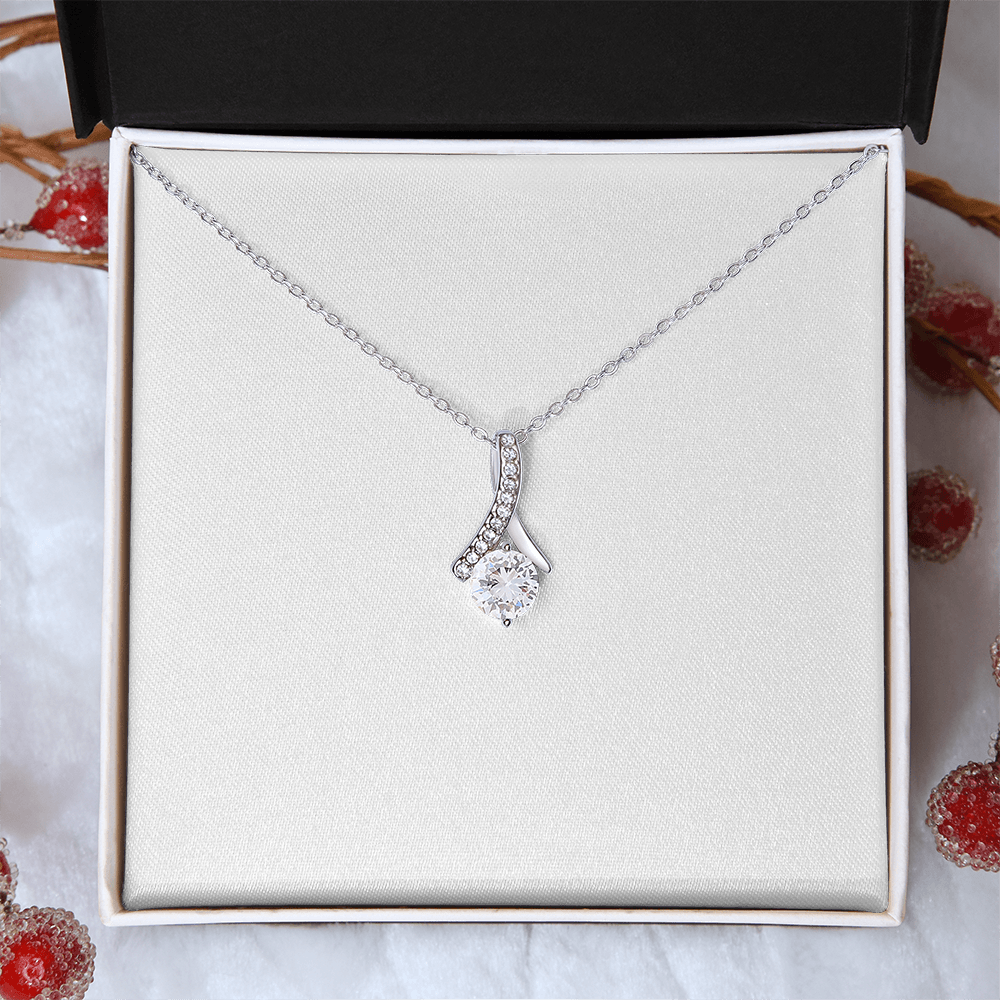 Gift For Her - Alluring Beauty Necklace with a Luxury  Box - Gift For Anniversary, Birthday, Christmas or Valentine Day