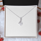 Gift For Her - Alluring Beauty Necklace with a Luxury  Box - Gift For Anniversary, Birthday, Christmas or Valentine Day