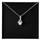 To My Wife, Mom, Daughter - Alluring Beauty Necklace with a Luxury  Box - Gift For Anniversary, Birthday, Christmas or Valentine Day