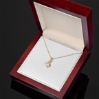 Gift For Her - Alluring Beauty Necklace with a Luxury  Box - Gift For Anniversary, Birthday, Christmas or Valentine Day