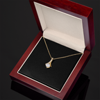 To My Wife, Mom, Daughter - Alluring Beauty Necklace with a Luxury  Box - Gift For Anniversary, Birthday, Christmas or Valentine Day
