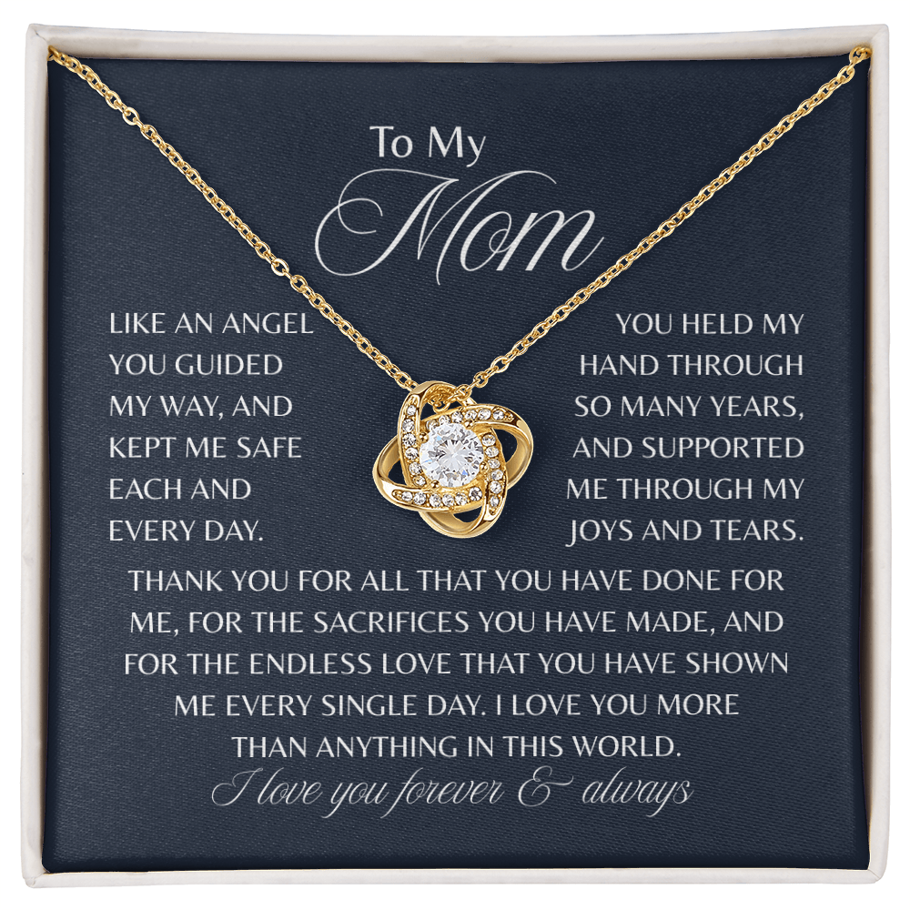 To My Mom Necklace Gifts from Son - Mother's Day, Birthday Gift for Mom