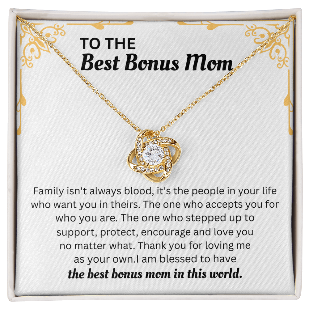 Mothers Day Gifts For Mom From Son Daughter - Loving Mother Necklace With Heartfelt Message & Lighted Box