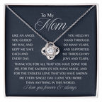 To My Mom Necklace Gifts from Son - Mother's Day, Birthday Gift for Mom