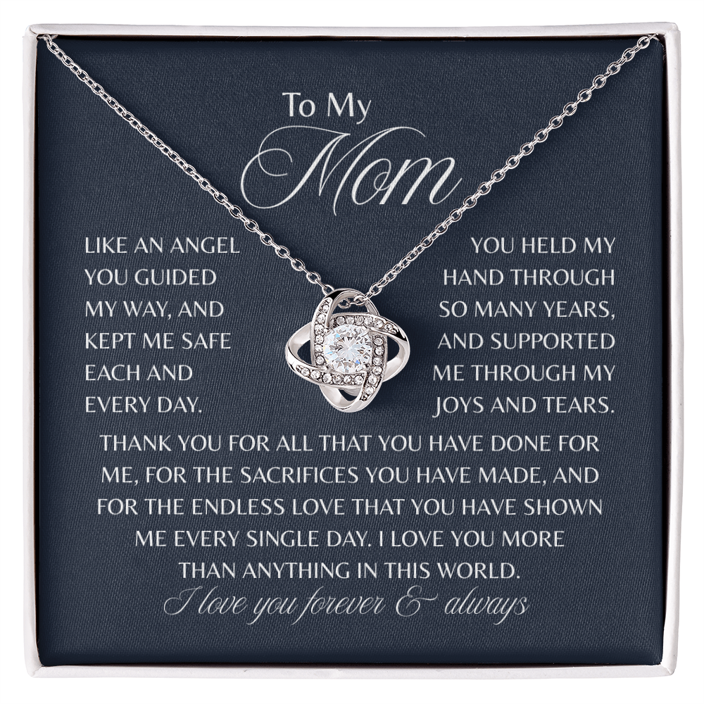 To My Mom Necklace Gifts from Son - Mother's Day, Birthday Gift for Mom