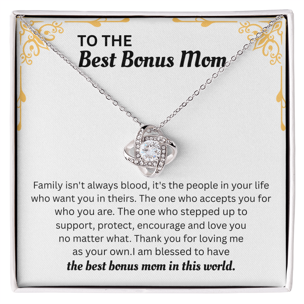 Mothers Day Gifts For Mom From Son Daughter - Loving Mother Necklace With Heartfelt Message & Lighted Box