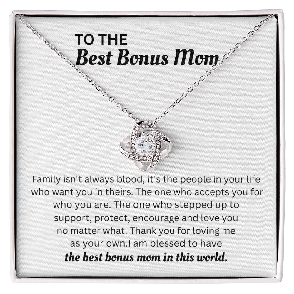 Gifts For Mom From Son Daughter | Loving Mother Necklace With Heartfelt Message & Lighted Box