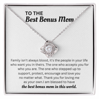 Gifts For Mom From Son Daughter | Loving Mother Necklace With Heartfelt Message & Lighted Box