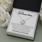 Gifts For Mom From Son Daughter | Loving Mother Necklace With Heartfelt Message & Lighted Box