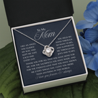 To My Mom Necklace Gifts from Son - Mother's Day, Birthday Gift for Mom