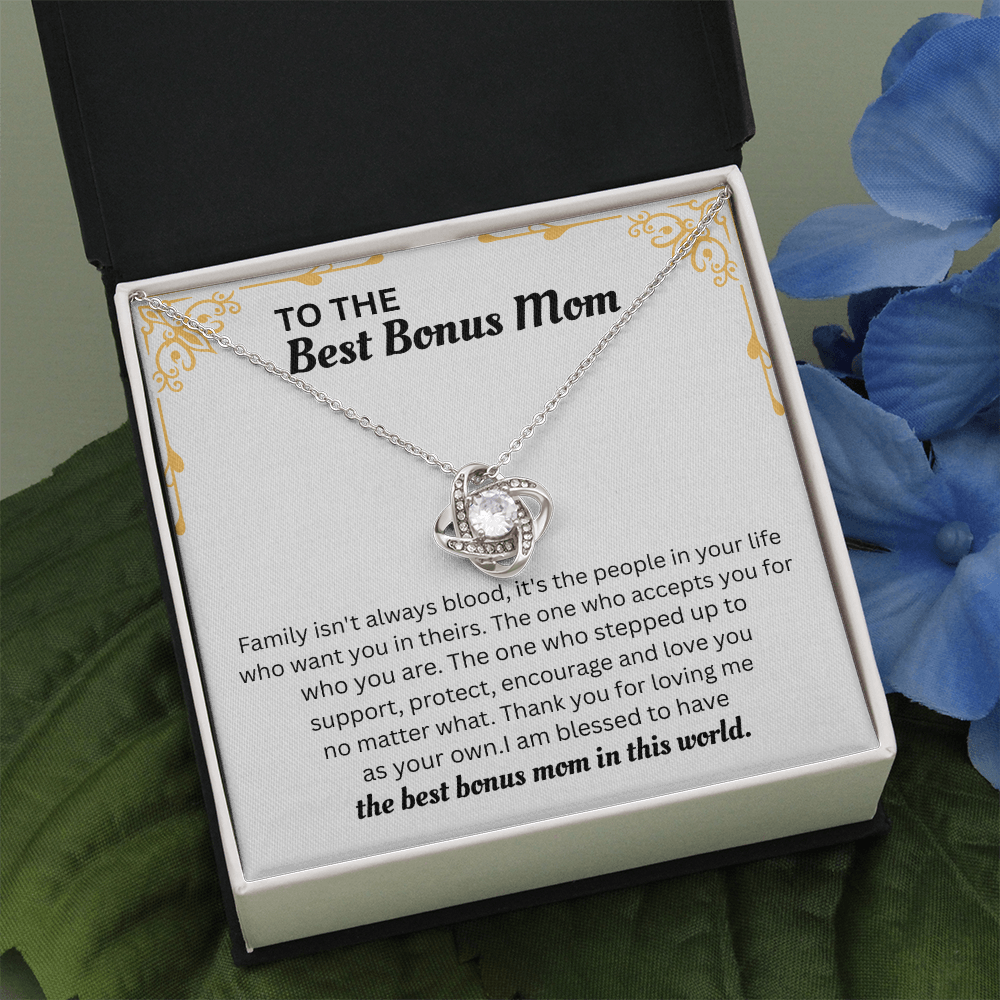 Mothers Day Gifts For Mom From Son Daughter - Loving Mother Necklace With Heartfelt Message & Lighted Box