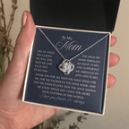 To My Mom Necklace Gifts from Son - Mother's Day, Birthday Gift for Mom