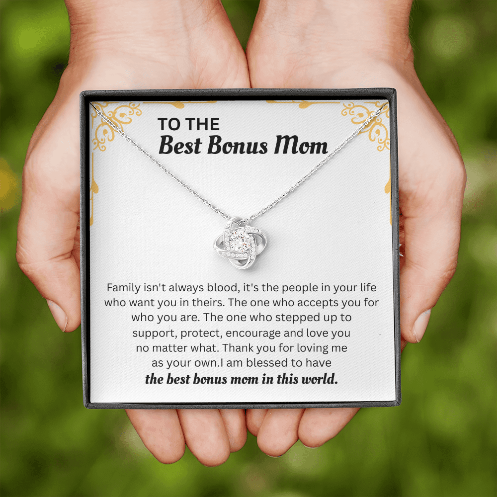 Mothers Day Gifts For Mom From Son Daughter - Loving Mother Necklace With Heartfelt Message & Lighted Box