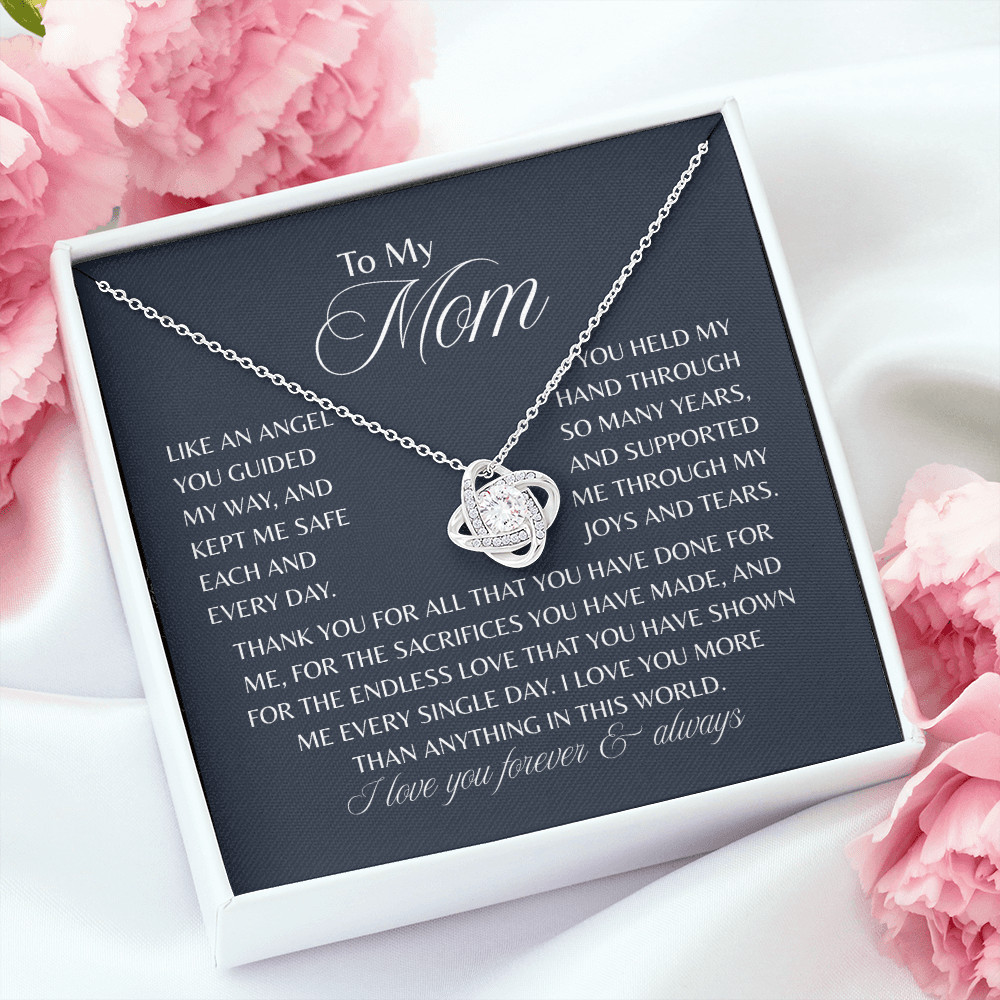 To My Mom Necklace Gifts from Son - Mother's Day, Birthday Gift for Mom