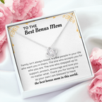 Mothers Day Gifts For Mom From Son Daughter - Loving Mother Necklace With Heartfelt Message & Lighted Box