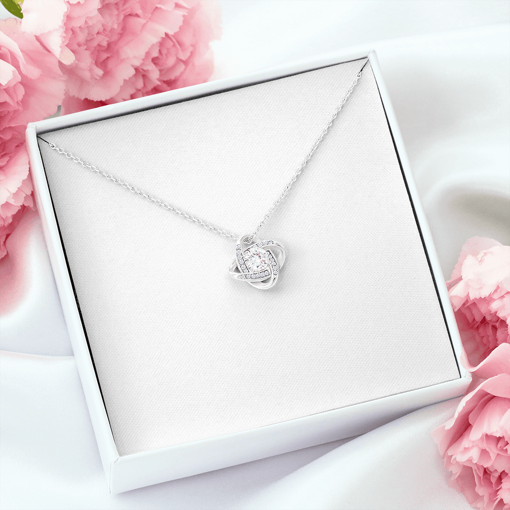 Gift for Her - Love Knot Necklace - Anniversary, Birthday, Christmas or Valentine's Day Gift for Girlfriend