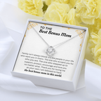 Mothers Day Gifts For Mom From Son Daughter - Loving Mother Necklace With Heartfelt Message & Lighted Box