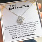 Mothers Day Gifts For Mom From Son Daughter - Loving Mother Necklace With Heartfelt Message & Lighted Box