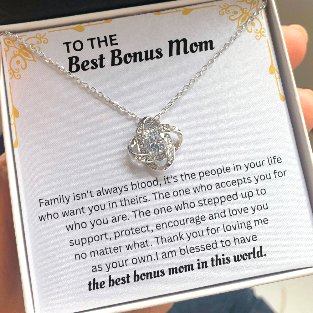 Mothers Day Gifts For Mom From Son Daughter - Loving Mother Necklace With Heartfelt Message & Lighted Box