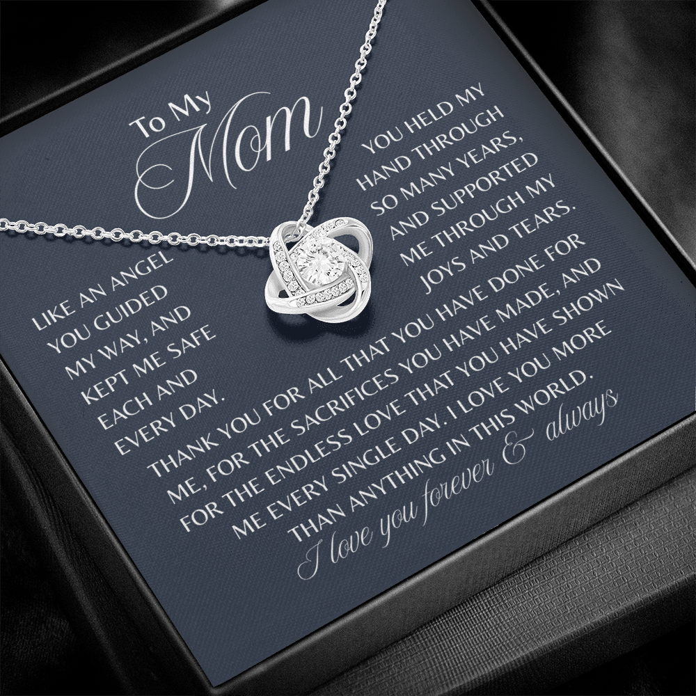 To My Mom Necklace Gifts from Son - Mother's Day, Birthday Gift for Mom