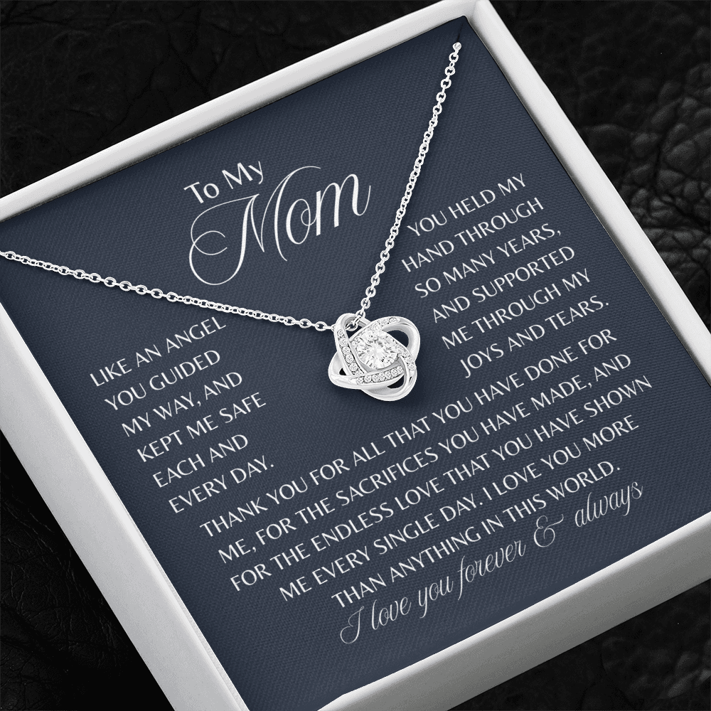 To My Mom Necklace Gifts from Son - Mother's Day, Birthday Gift for Mom