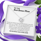 Gifts For Mom From Son Daughter | Loving Mother Necklace With Heartfelt Message & Lighted Box