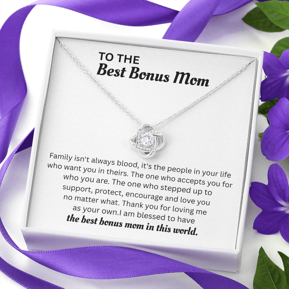 Gifts For Mom From Son Daughter | Loving Mother Necklace With Heartfelt Message & Lighted Box