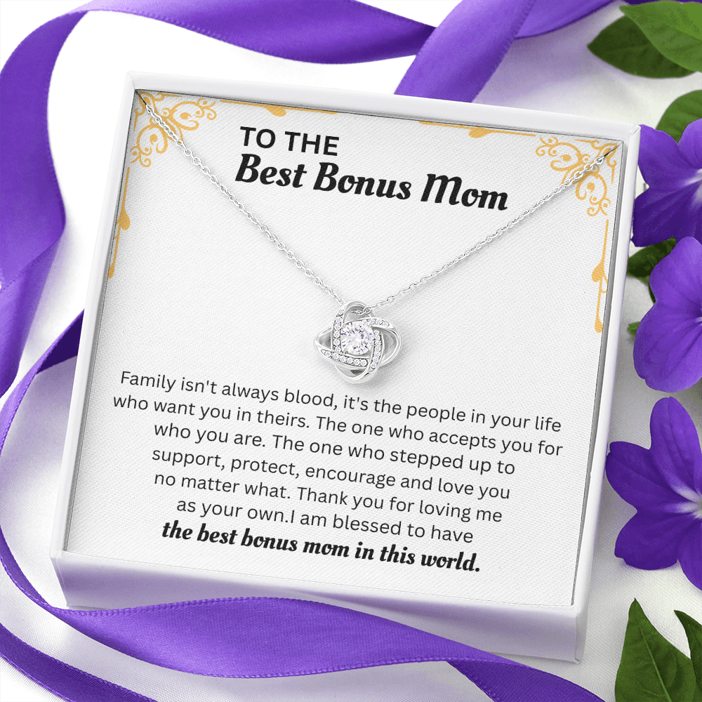Mothers Day Gifts For Mom From Son Daughter - Loving Mother Necklace With Heartfelt Message & Lighted Box