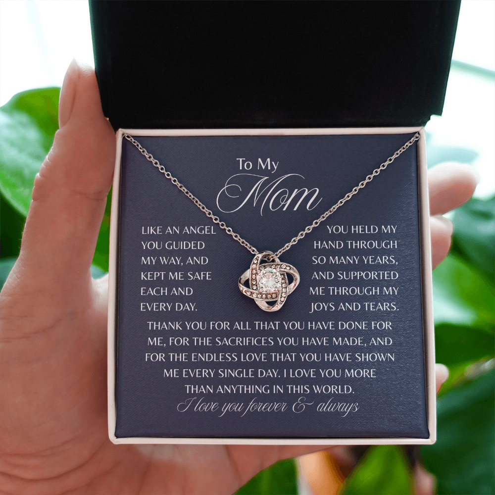 To My Mom Necklace Gifts from Son - Mother's Day, Birthday Gift for Mom