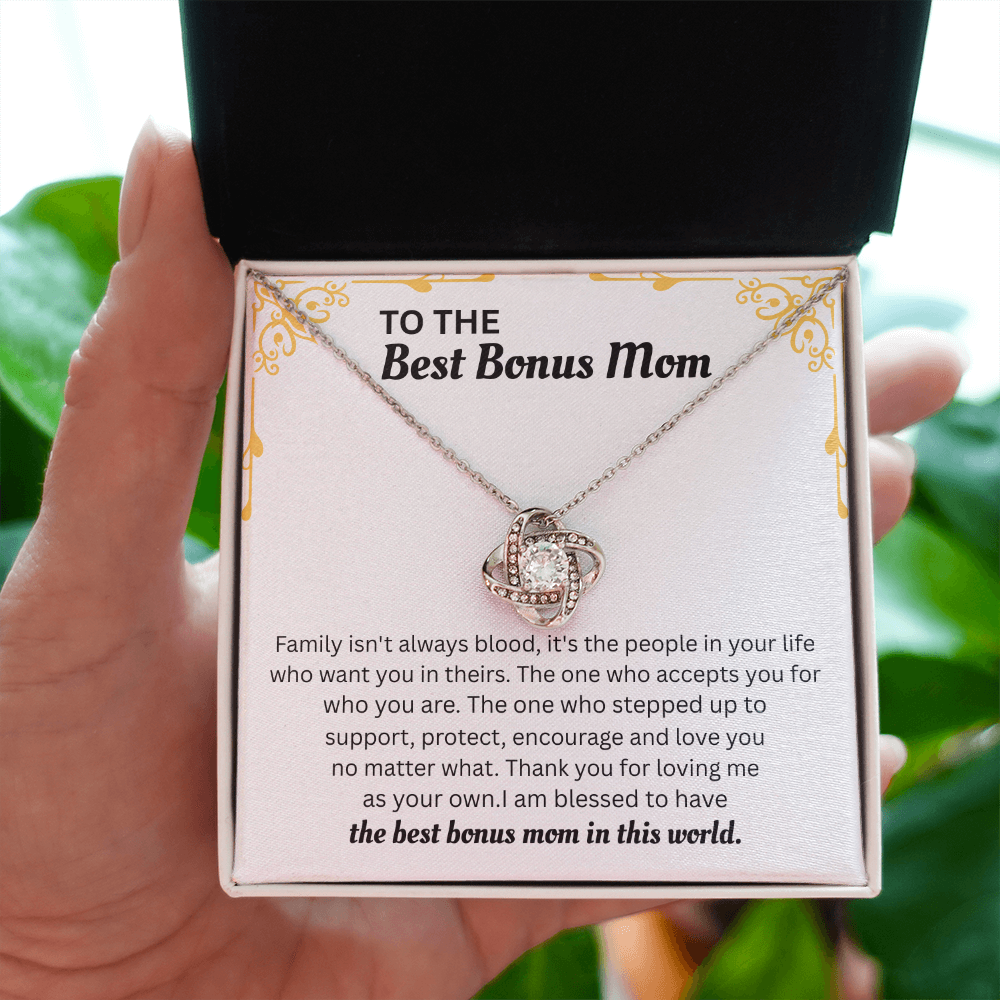 Mothers Day Gifts For Mom From Son Daughter - Loving Mother Necklace With Heartfelt Message & Lighted Box