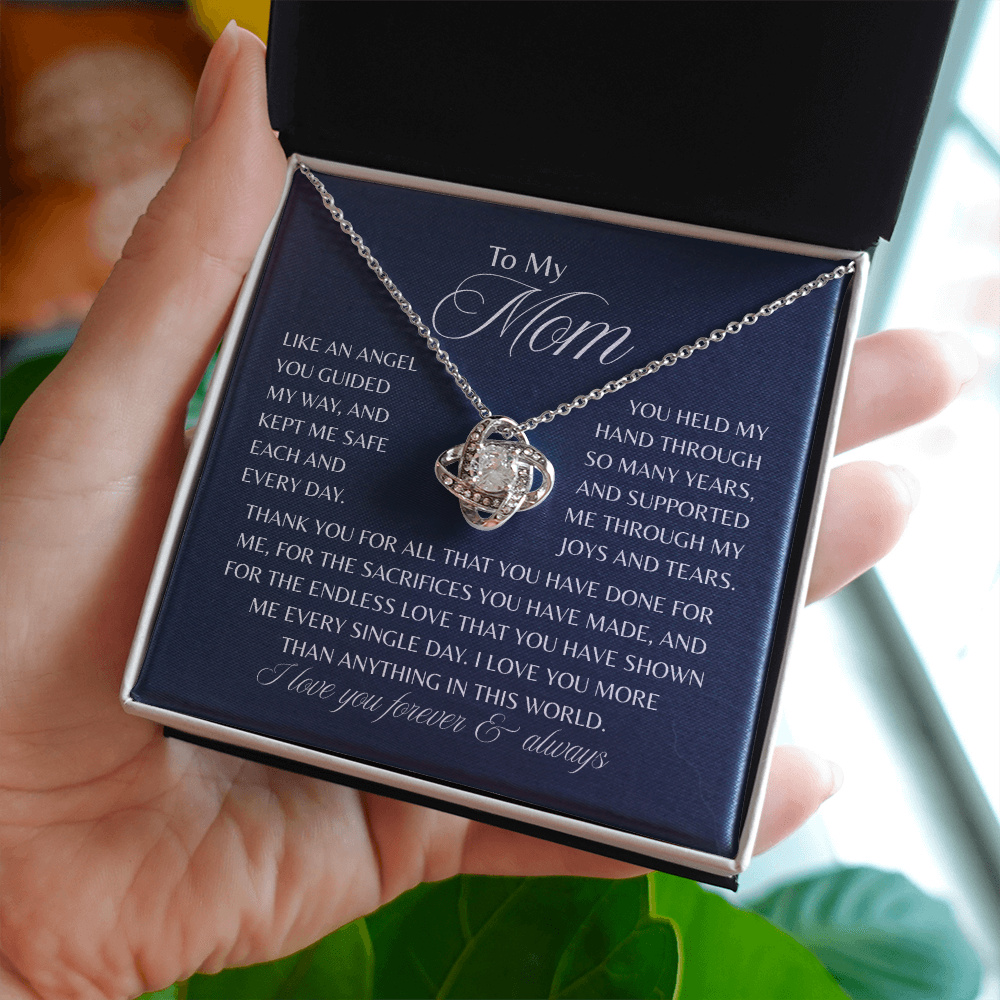 To My Mom Necklace Gifts from Son - Mother's Day, Birthday Gift for Mom